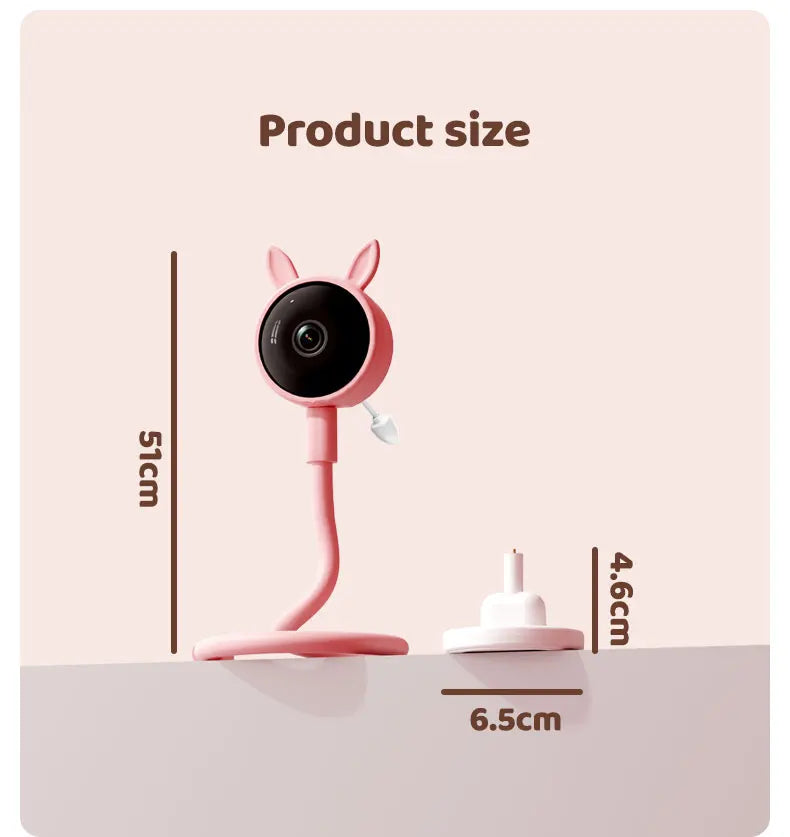 Smart baby Monitor, with 1080P camera and audio